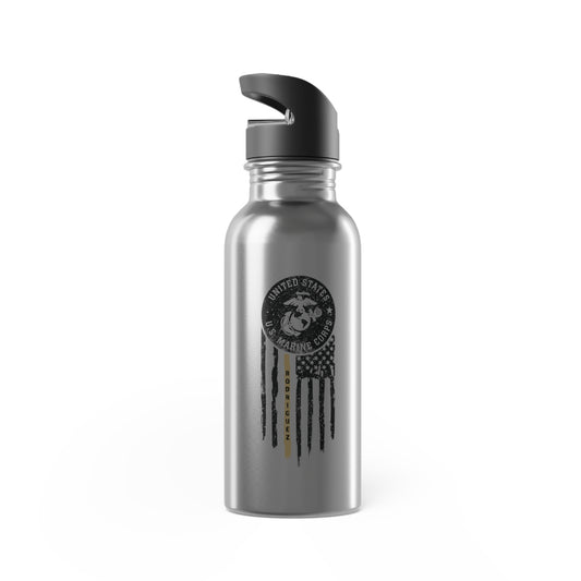 Personalized USMC Tumbler | Logo & Flag