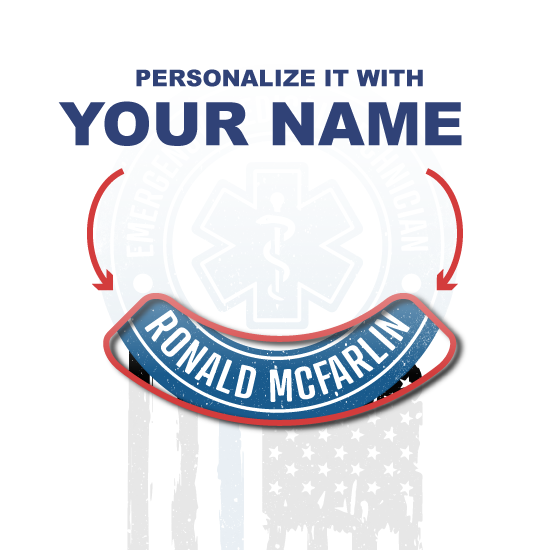 Personalized EMT Tumbler | Star of Life Badge