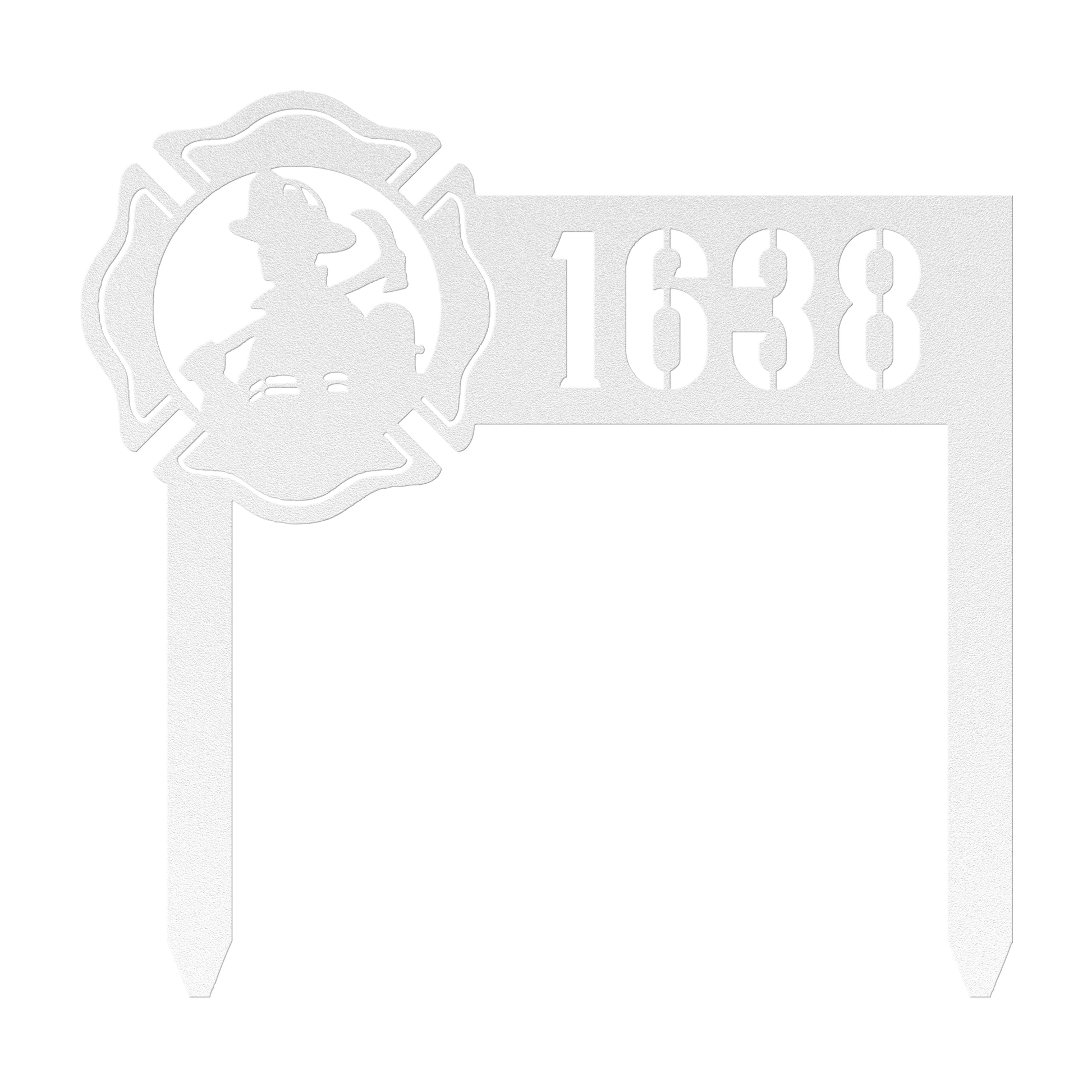 Firefighter_Silhouette_Address_Curb_Sign_White_Transparent_Mockup.png