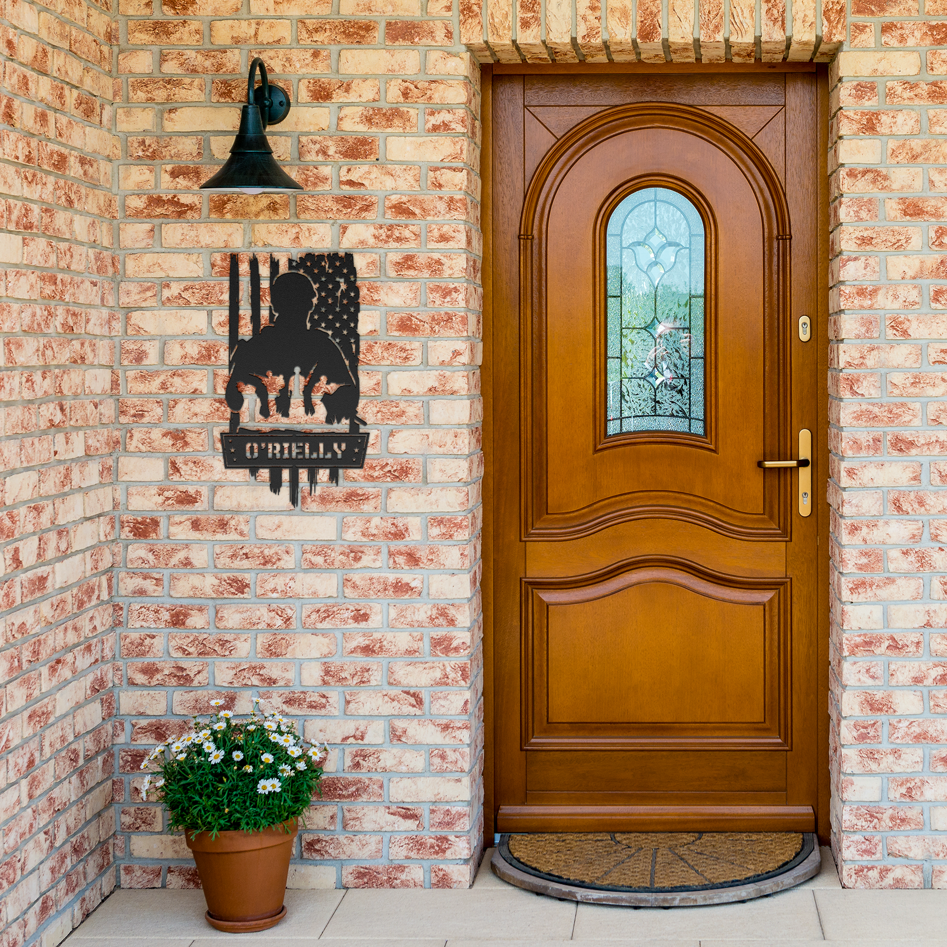 ustom_Military_Metal_Sign__Soldier___Black_Brick_Entrance_Mockup.png