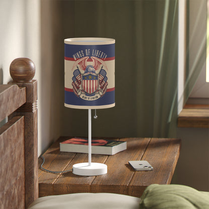 Wings of Liberty Patriotic Table Lamp, US|CA plug