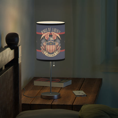 Wings of Liberty Patriotic Table Lamp, US|CA plug