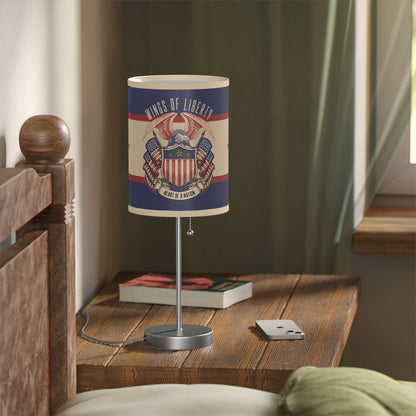 Wings of Liberty Patriotic Table Lamp, US|CA plug