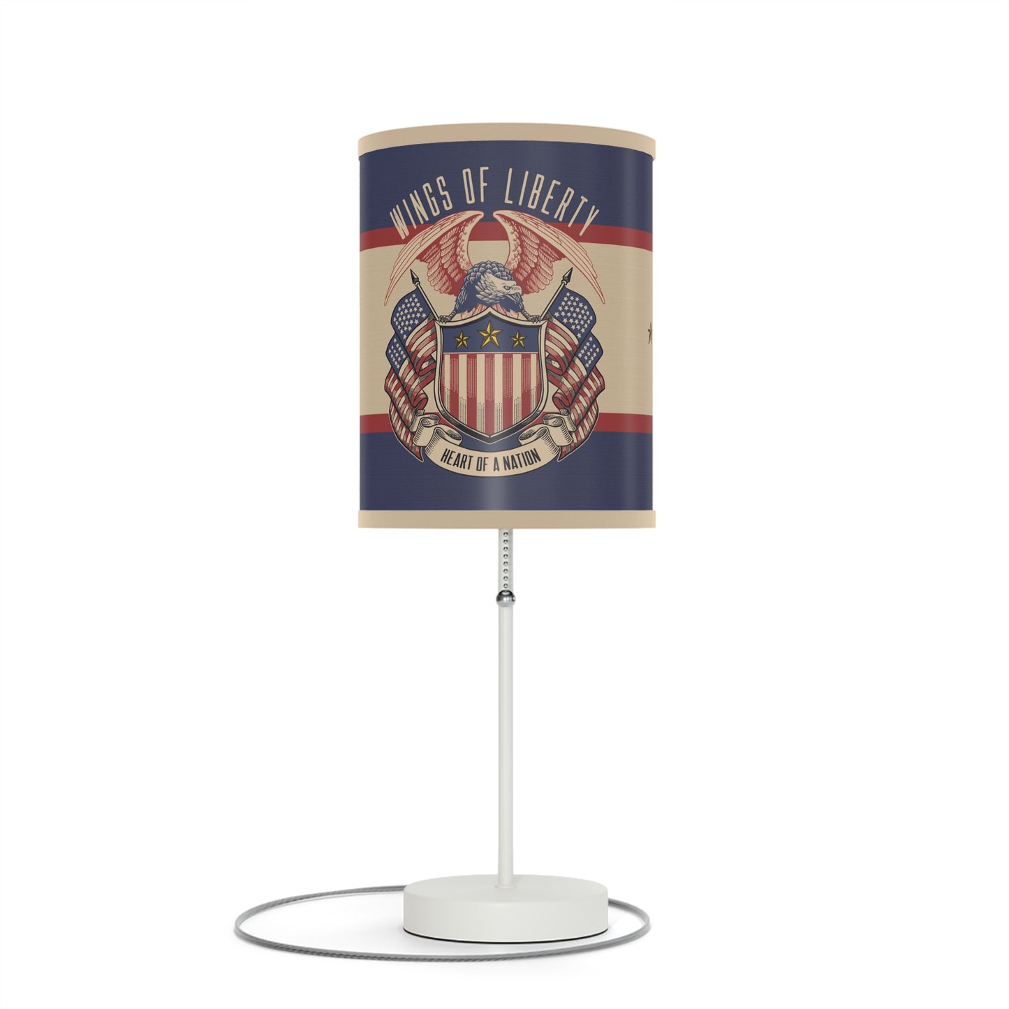 Wings of Liberty Patriotic Table Lamp, US|CA plug