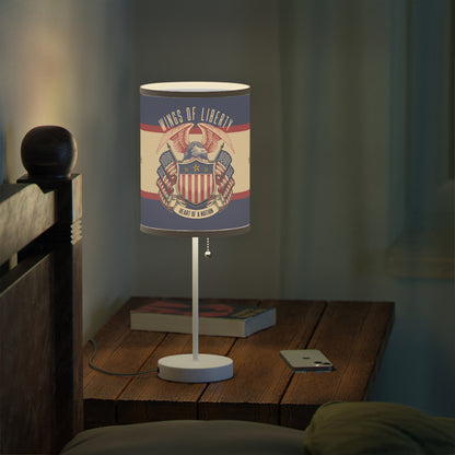 Wings of Liberty Patriotic Table Lamp, US|CA plug