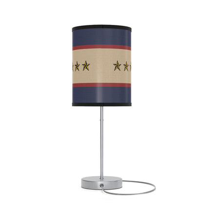 Stars of Valor Patriotic Table Lamp - Timeless Americana Design