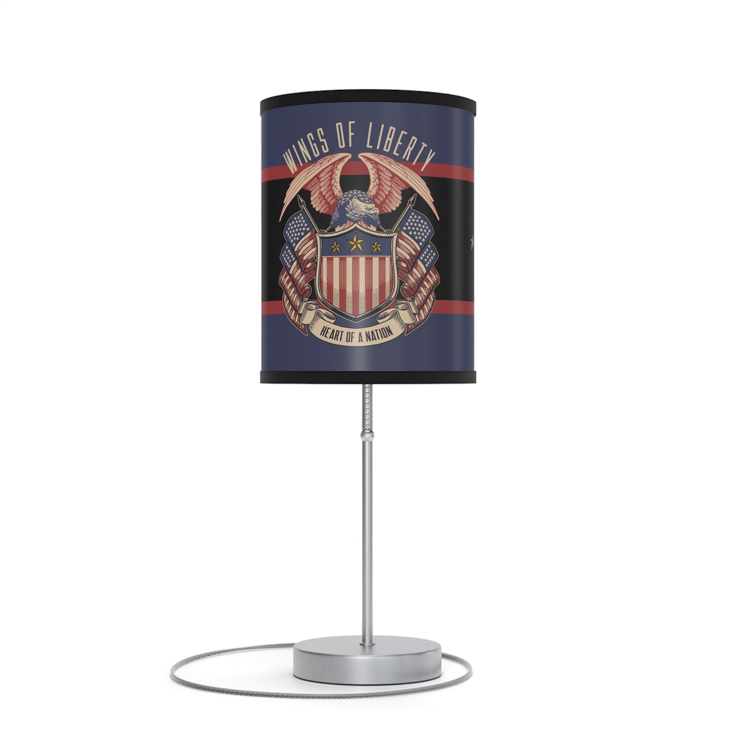 Wings of Liberty Patriotic Table Lamp, US|CA plug