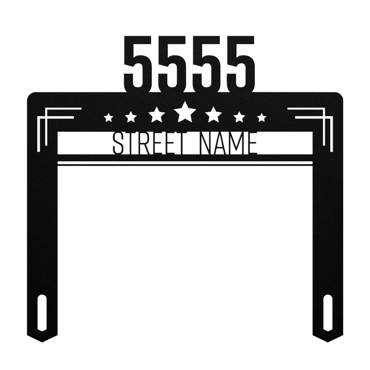 Art_Deco_Star_Metal_Address_Stake__Cu_Black_Transparent_Mockup.png