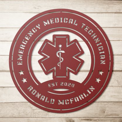 Custom_EMT_Caduceus_Metal_Wall_Sign___Red_Simple_Wood_BKGD_Mockup.png