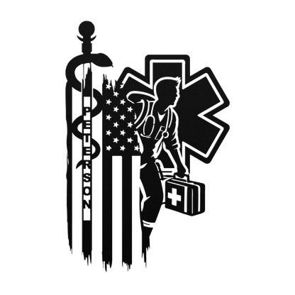 Personalized_EMT__Paramedic_Metal_Sign__Black_Transparent_Mockup.png