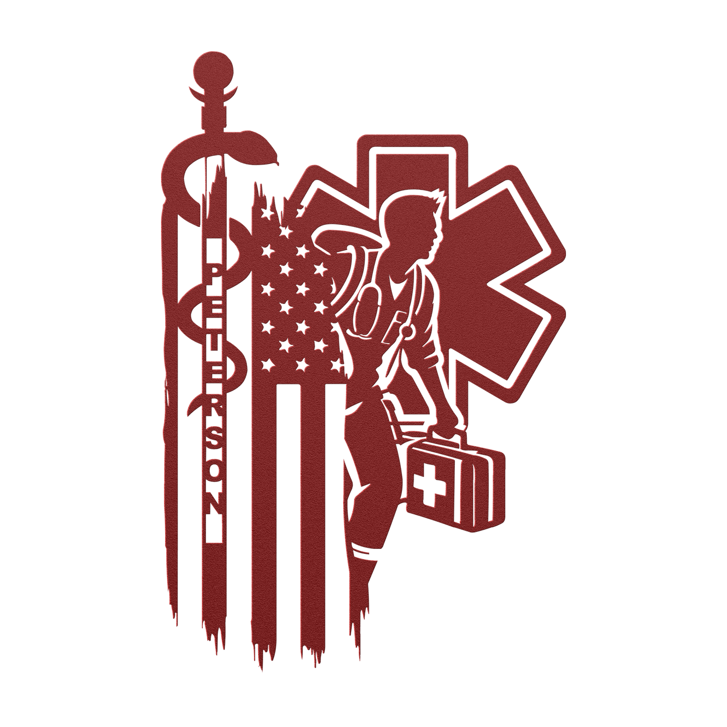 Personalized_EMT__Paramedic_Metal_Sign__Red_Transparent_Mockup.png